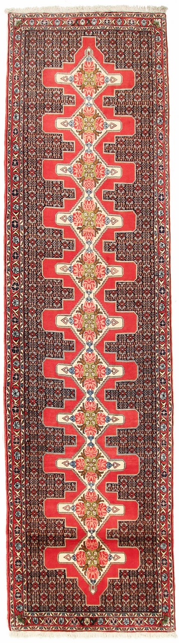 Tappeto persiano Senneh 365x107 365x107, Tappeto persiano Annodato a mano