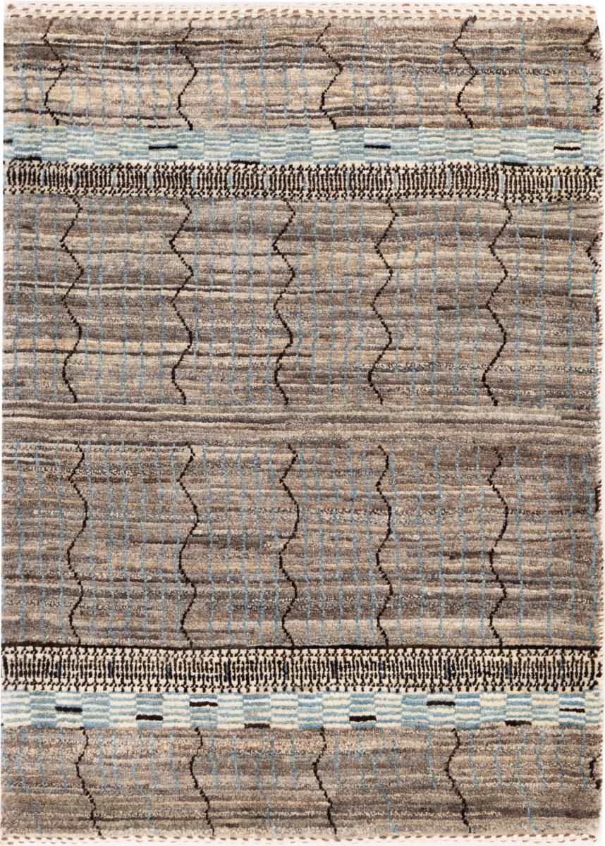 Tapete persa Persa Gabbeh Loribaft Tabiibaft 84x62 84x62, Tapete persa Atado à mão