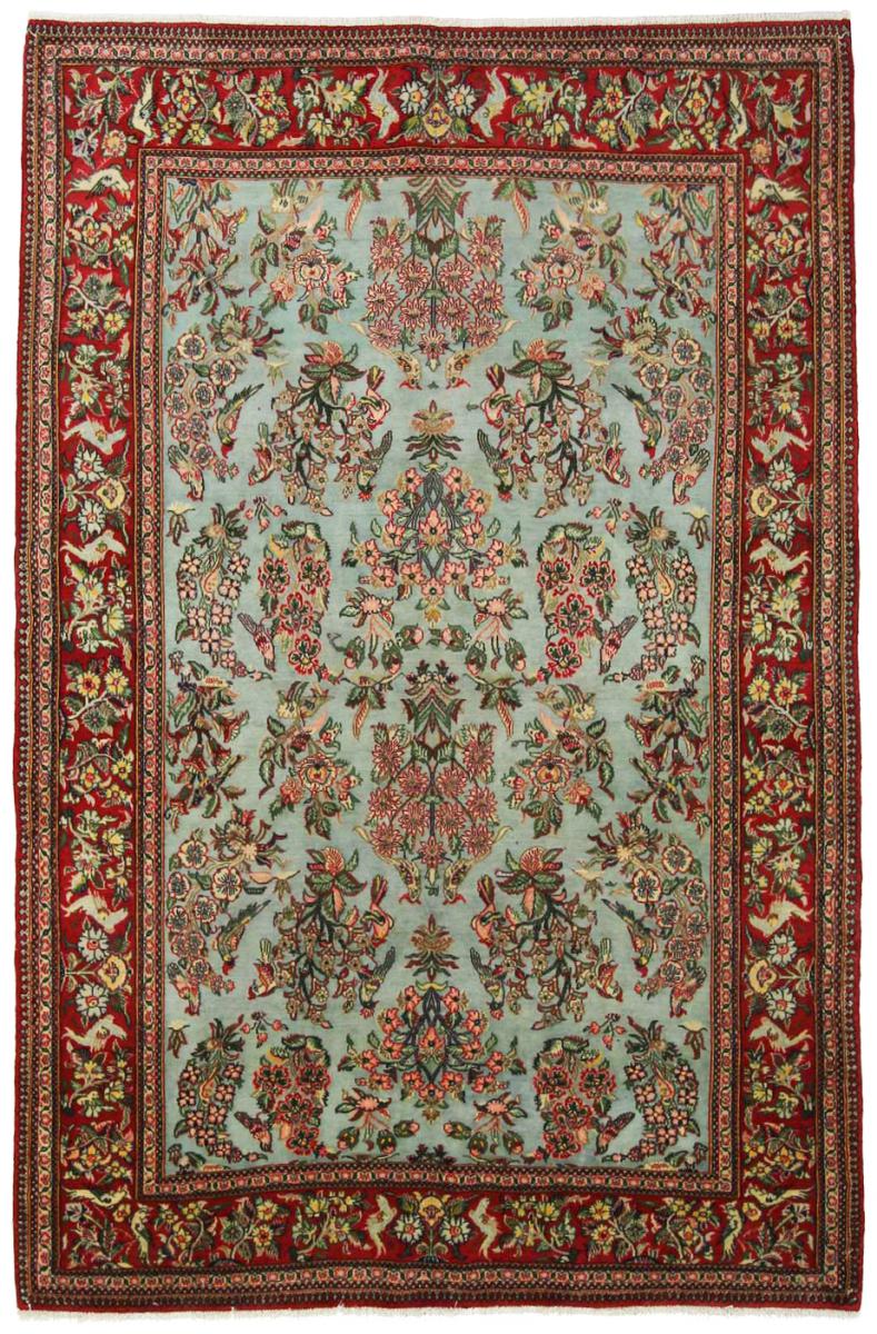 Persisk tæppe Ghom 252x164 252x164, Persisk tæppe Knyttet i hånden