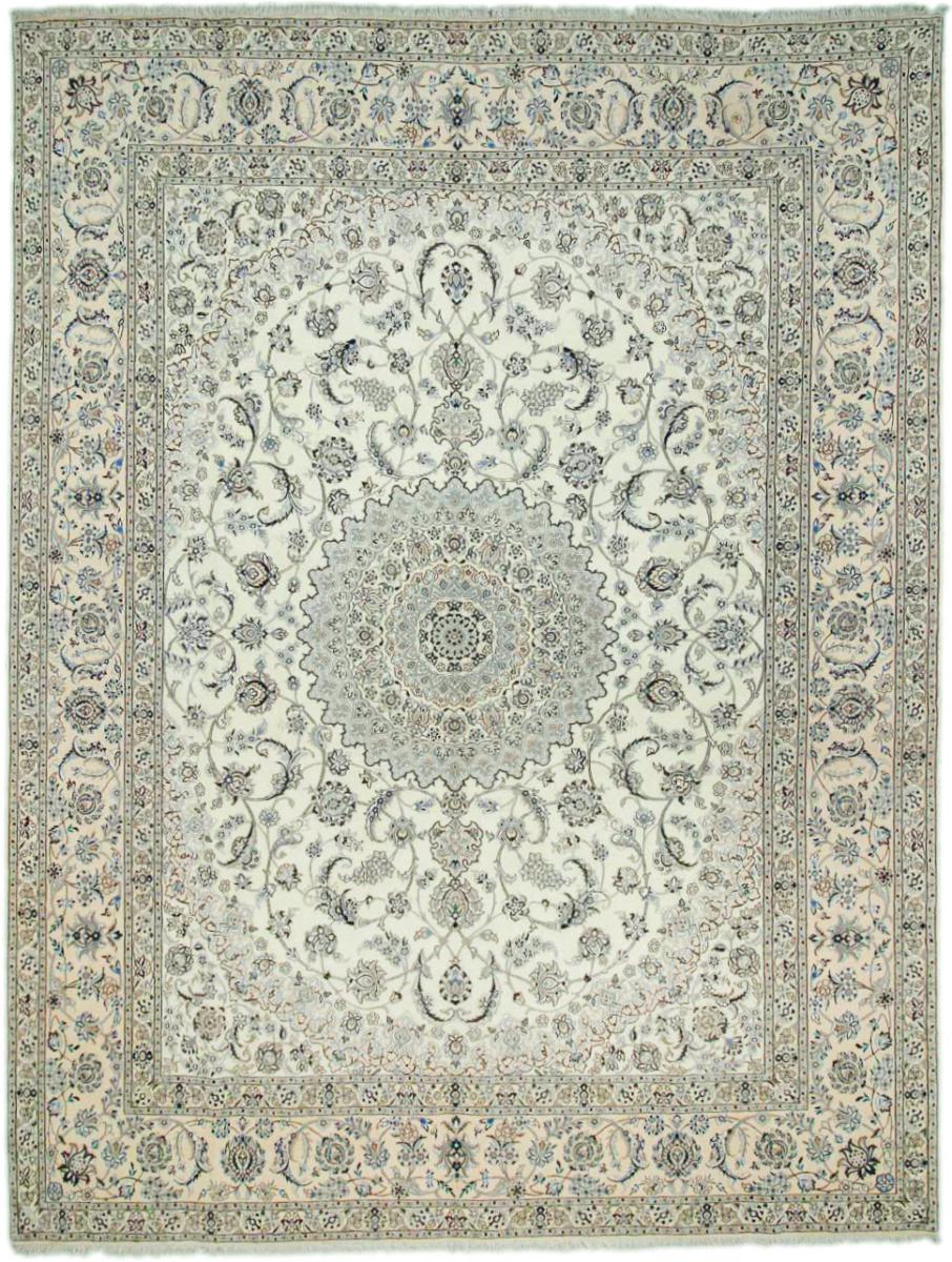 Tapis persan Naïn 404x296 404x296, Tapis persan Noué à la main