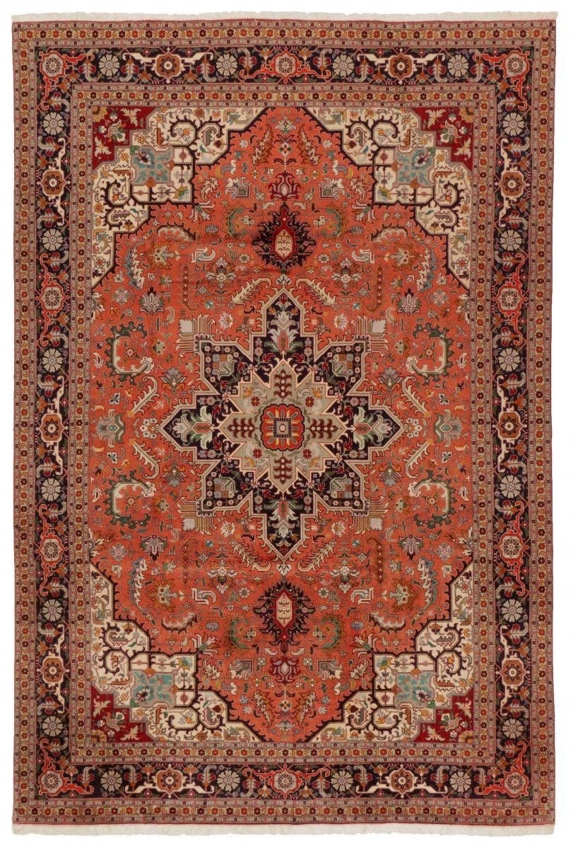 Tapete persa Tabriz 50Raj 303x204 303x204, Tapete persa Atado à mão