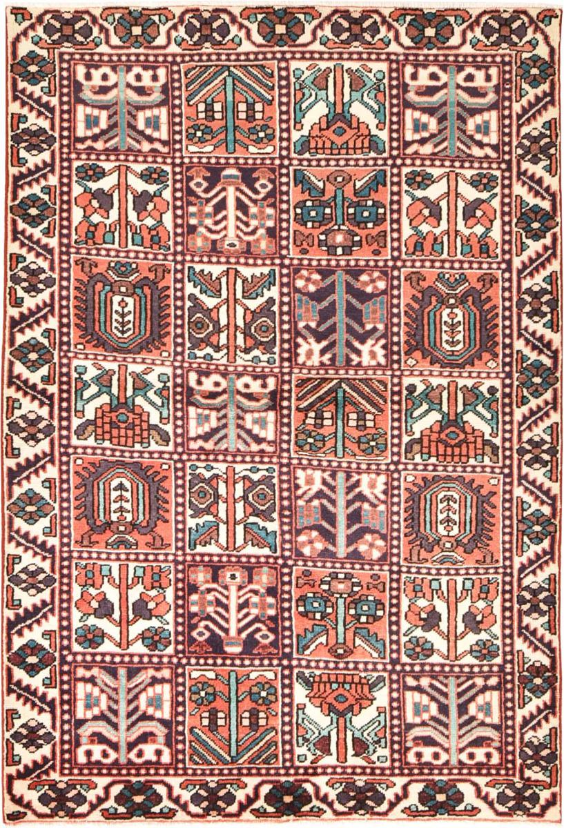 Persian Rug Bakhtiari 203x139 203x139, Persian Rug Knotted by hand