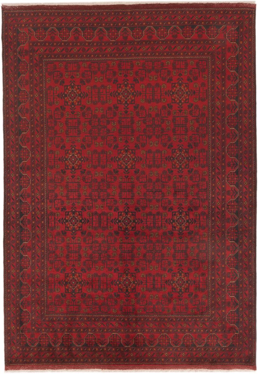 Afghan rug Khal Mohammadi 234x168 234x168, Persian Rug Knotted by hand