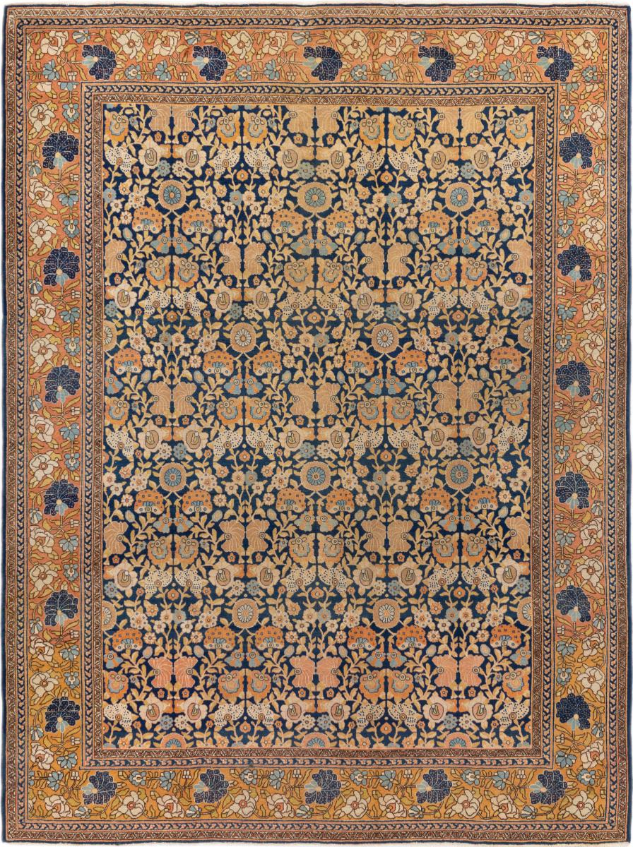 Persisk matta Yazd Antik 380x280 380x280, Persisk matta Knuten för hand