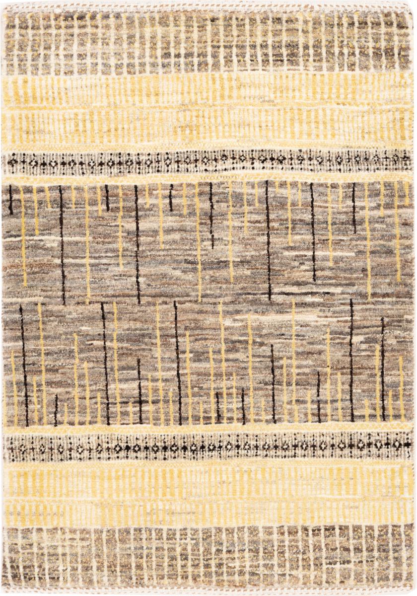 Tapete persa Persa Gabbeh Loribaft Tabiibaft 91x66 91x66, Tapete persa Atado à mão