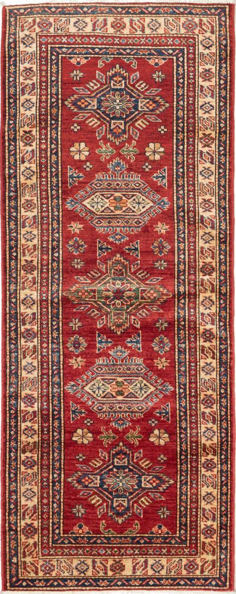 Tapete paquistanês Kazak 196x75 196x75, Tapete persa Atado à mão