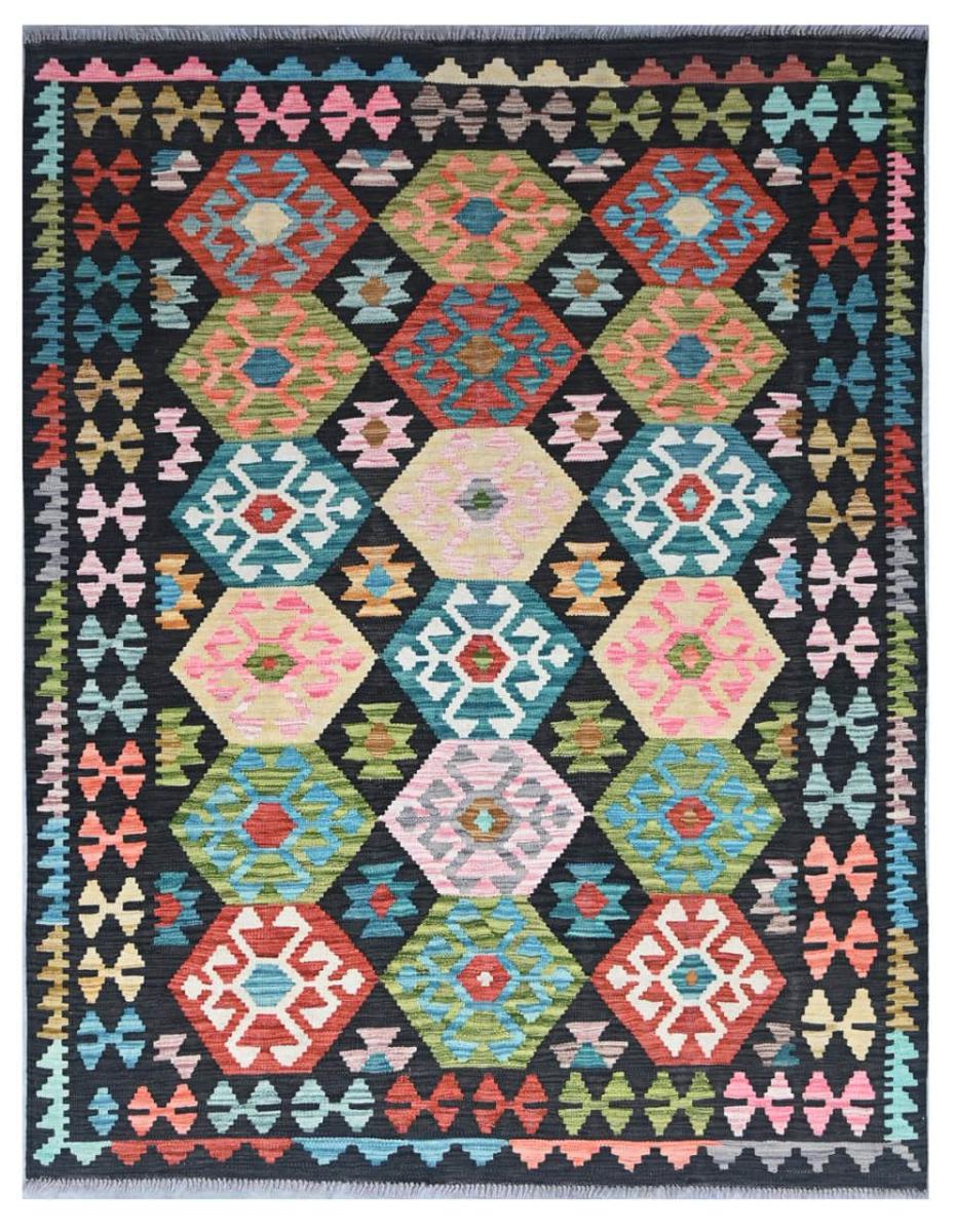 Tappeto Afgano Kilim Afghan 204x153 204x153, Tappeto persiano Tessuto a mano