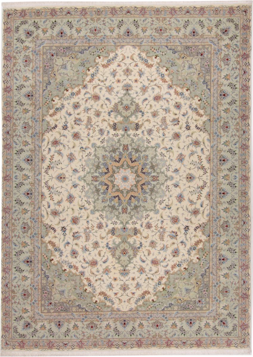 Tapis persan Tabriz 60Raj 343x249 343x249, Tapis persan Noué à la main