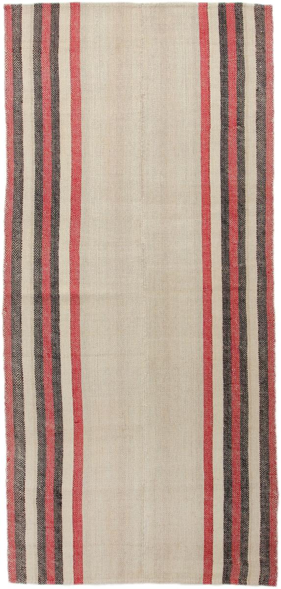 Tapete persa Kilim Fars Antigo 243x112 243x112, Tapete persa Tecido à mão