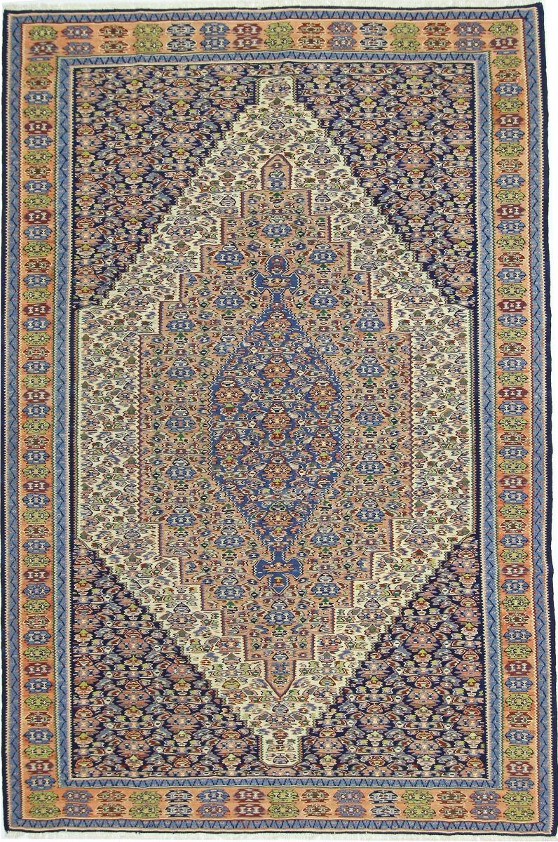 Tapete persa Kilim Senneh 297x201 297x201, Tapete persa Atado à mão