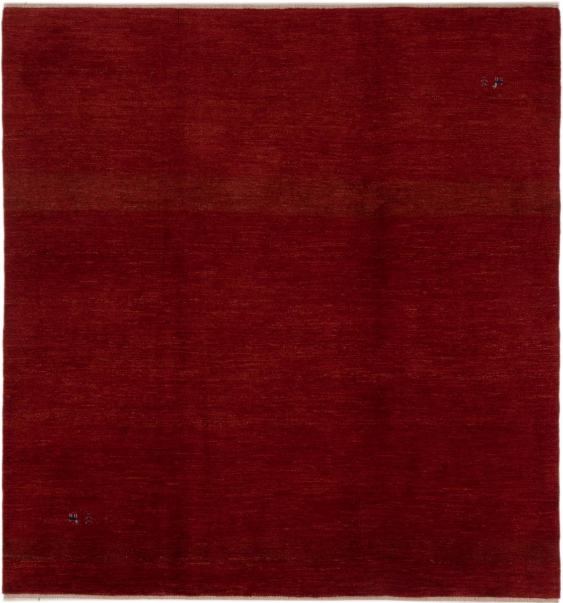 Persian Rug Persian Gabbeh 215x206 215x206, Persian Rug Knotted by hand