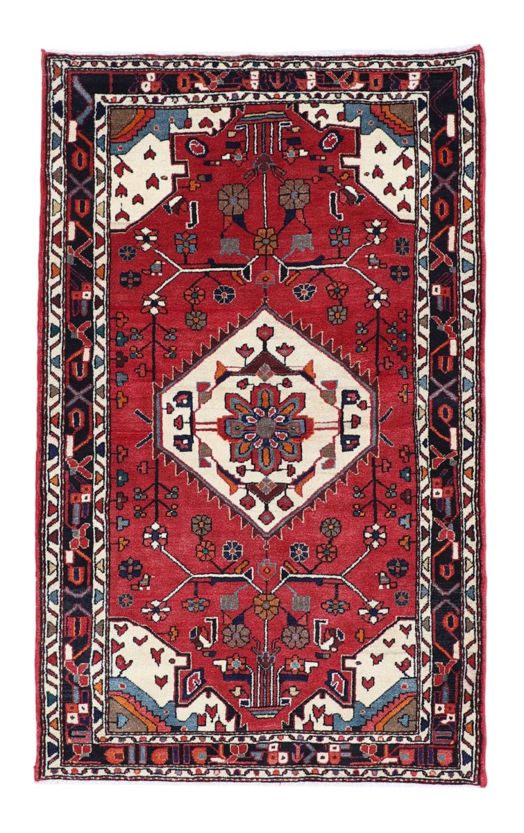 Persialainen matto Tuyserkan 196x119 196x119, Persialainen matto Käsinsolmittu