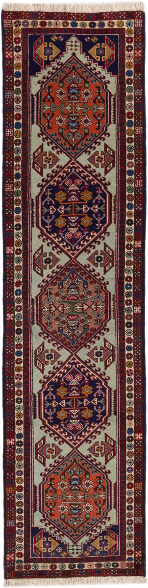 Persian Rug Meshkin 9'2"x2'4" 9'2"x2'4", Persian Rug Knotted by hand