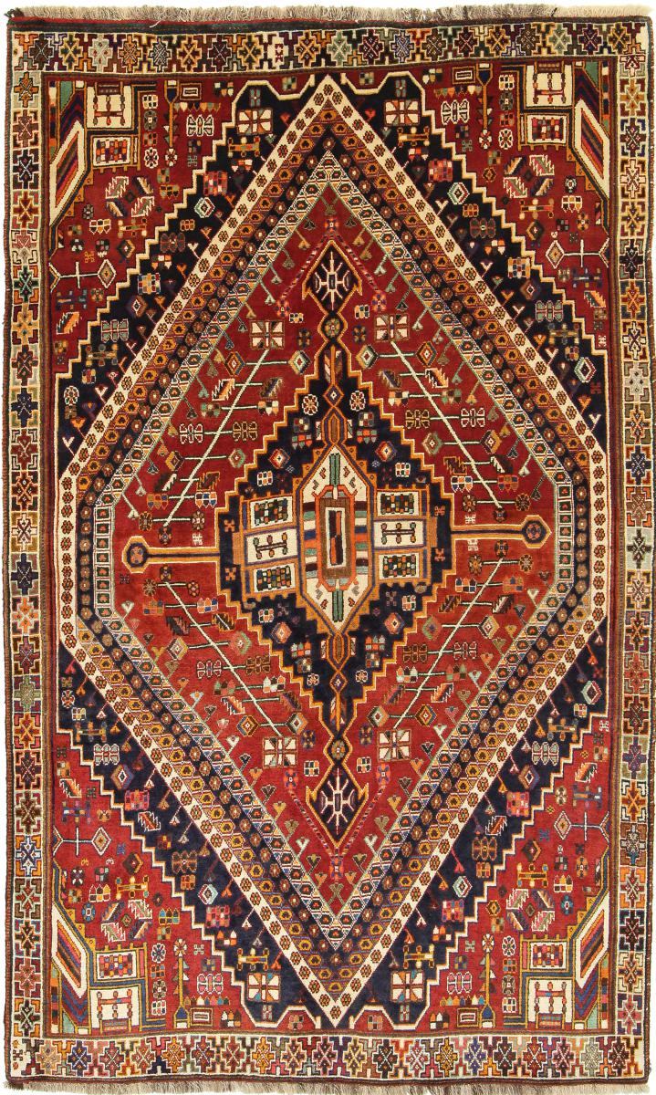 Persisk tæppe Ghashghai 262x162 262x162, Persisk tæppe Knyttet i hånden