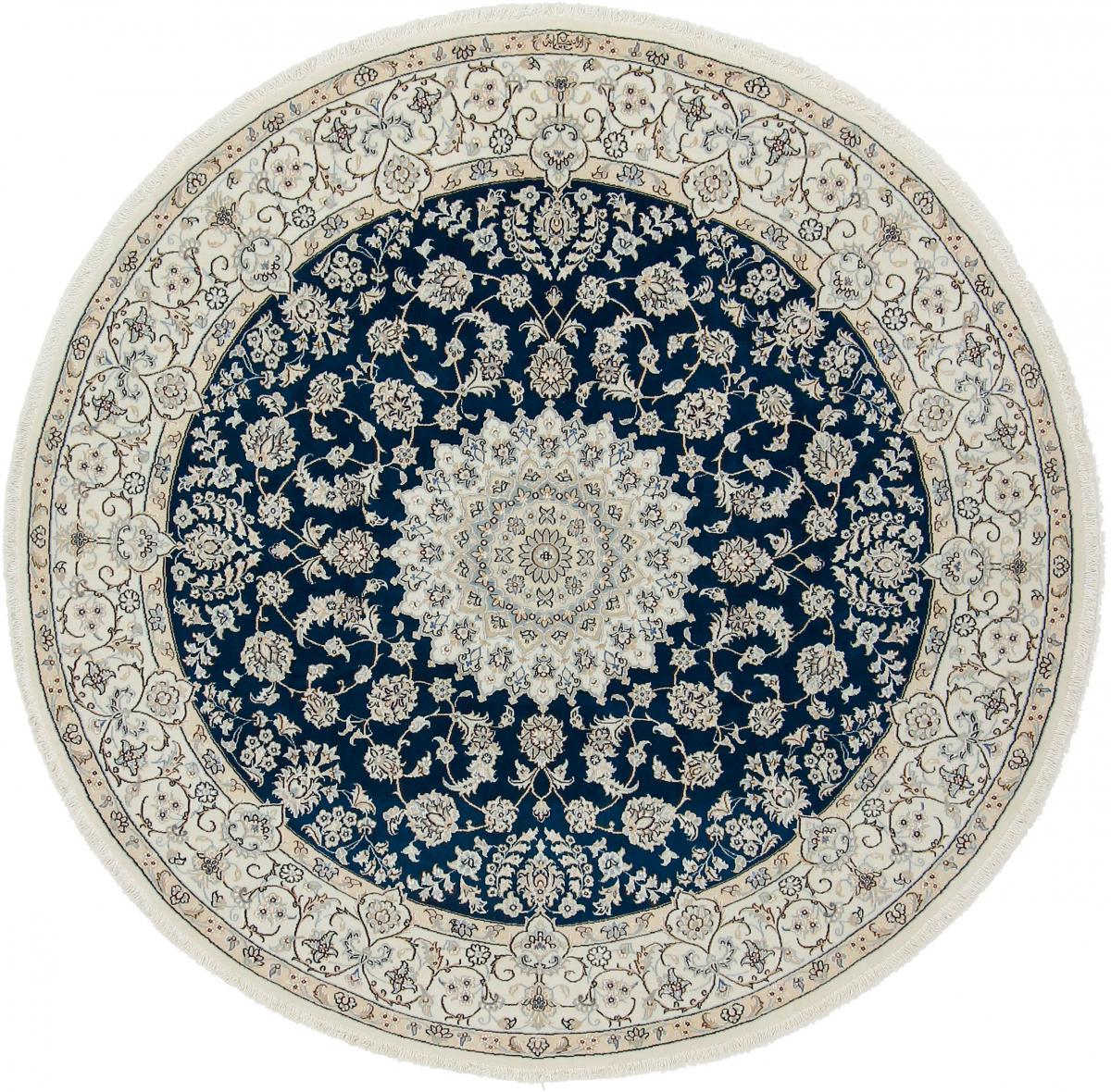 Perserteppich Nain 9La Sherkat Signiert 199x201 199x201, Perserteppich Handgeknüpft