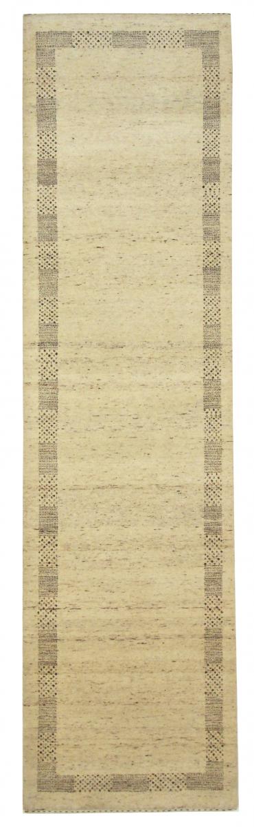 Tapete indiano Gabbeh Loribaft 307x80 307x80, Tapete persa Atado à mão