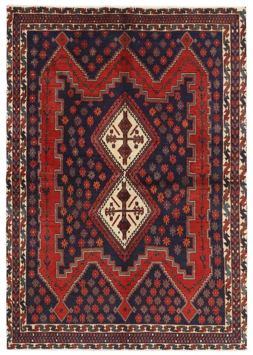 Persian Rug Afshar 230x160 230x160, Persian Rug Knotted by hand