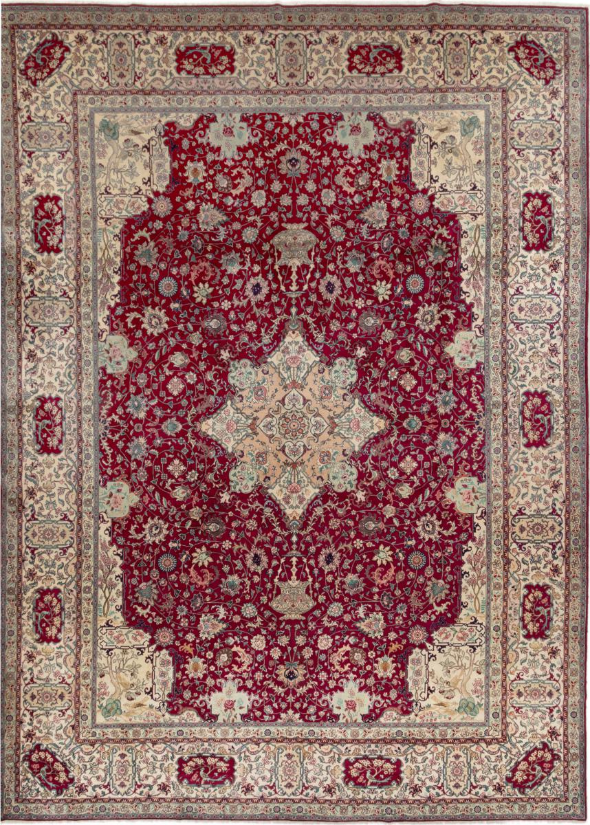 Tapete persa Tabriz 433x324 433x324, Tapete persa Atado à mão