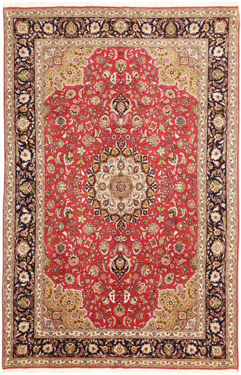 Tapete persa Tabriz 50Raj 307x203 307x203, Tapete persa Atado à mão