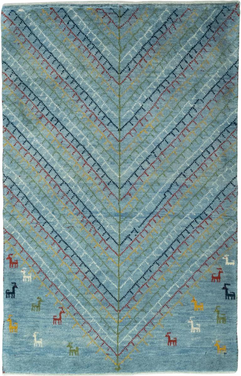 Persian Rug Persian Gabbeh 131x81 131x81, Persian Rug Knotted by hand