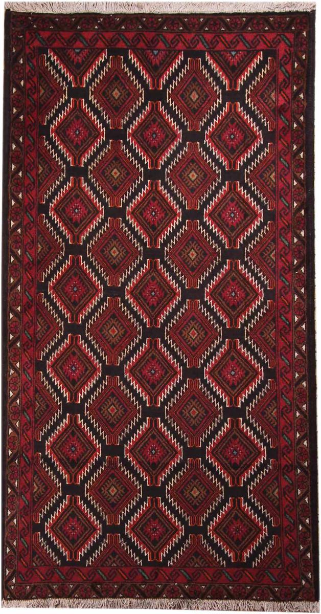 Perzisch tapijt Baluch 201x106 201x106, Perzisch tapijt Handgeknoopte
