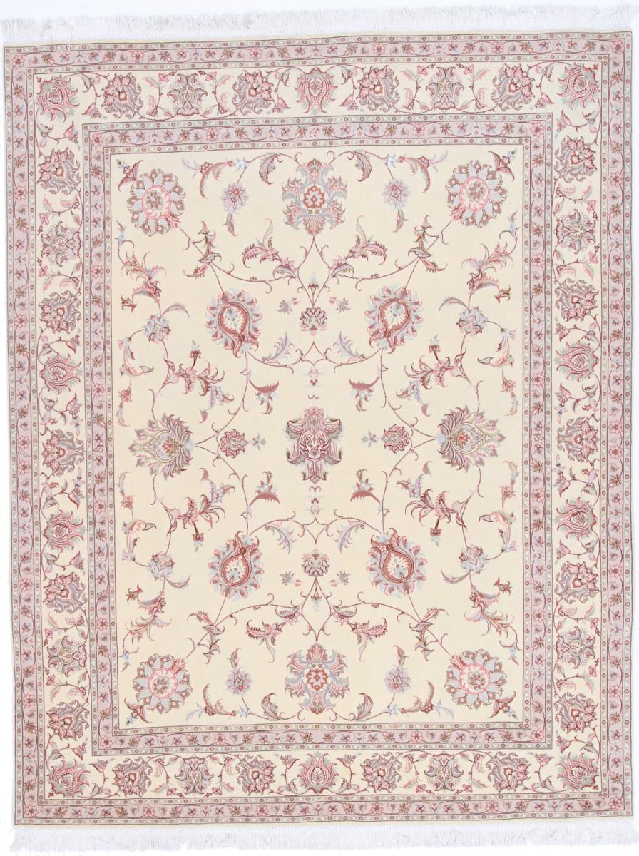 Tapete persa Tabriz 50Raj 257x202 257x202, Tapete persa Atado à mão