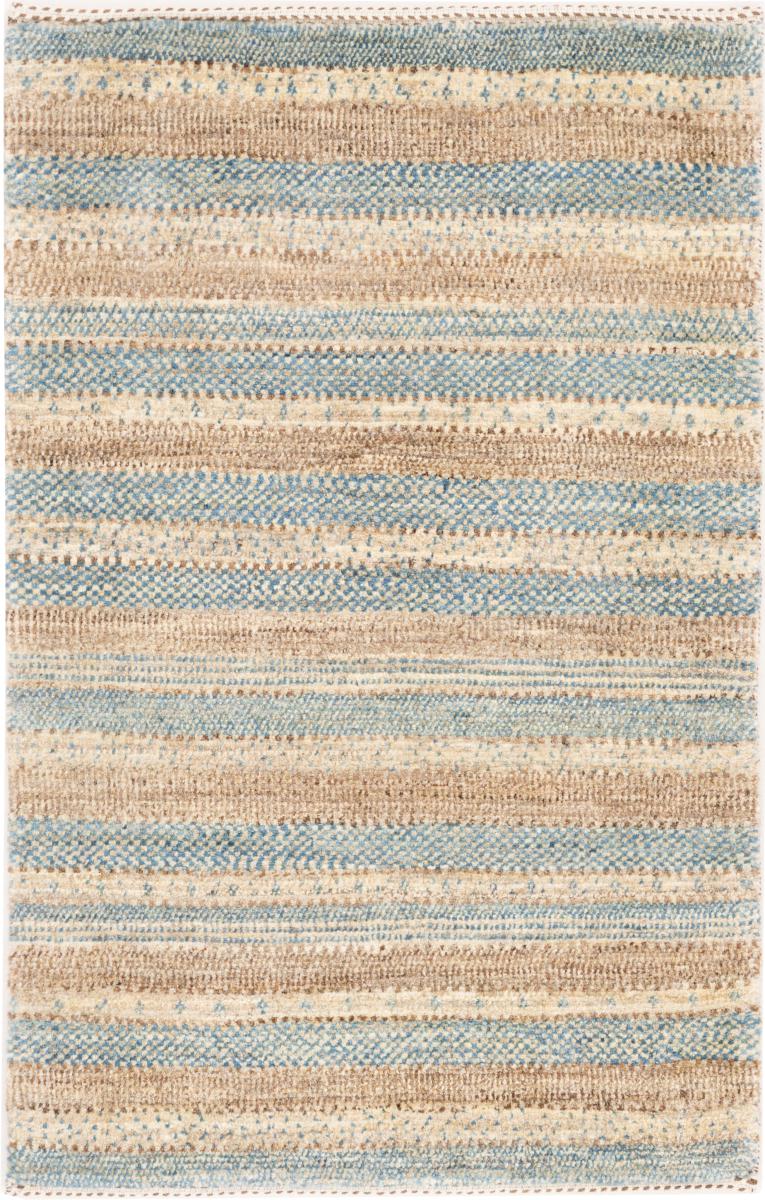 Tapete persa Persa Gabbeh Loribaft Tabiibaft 93x61 93x61, Tapete persa Atado à mão