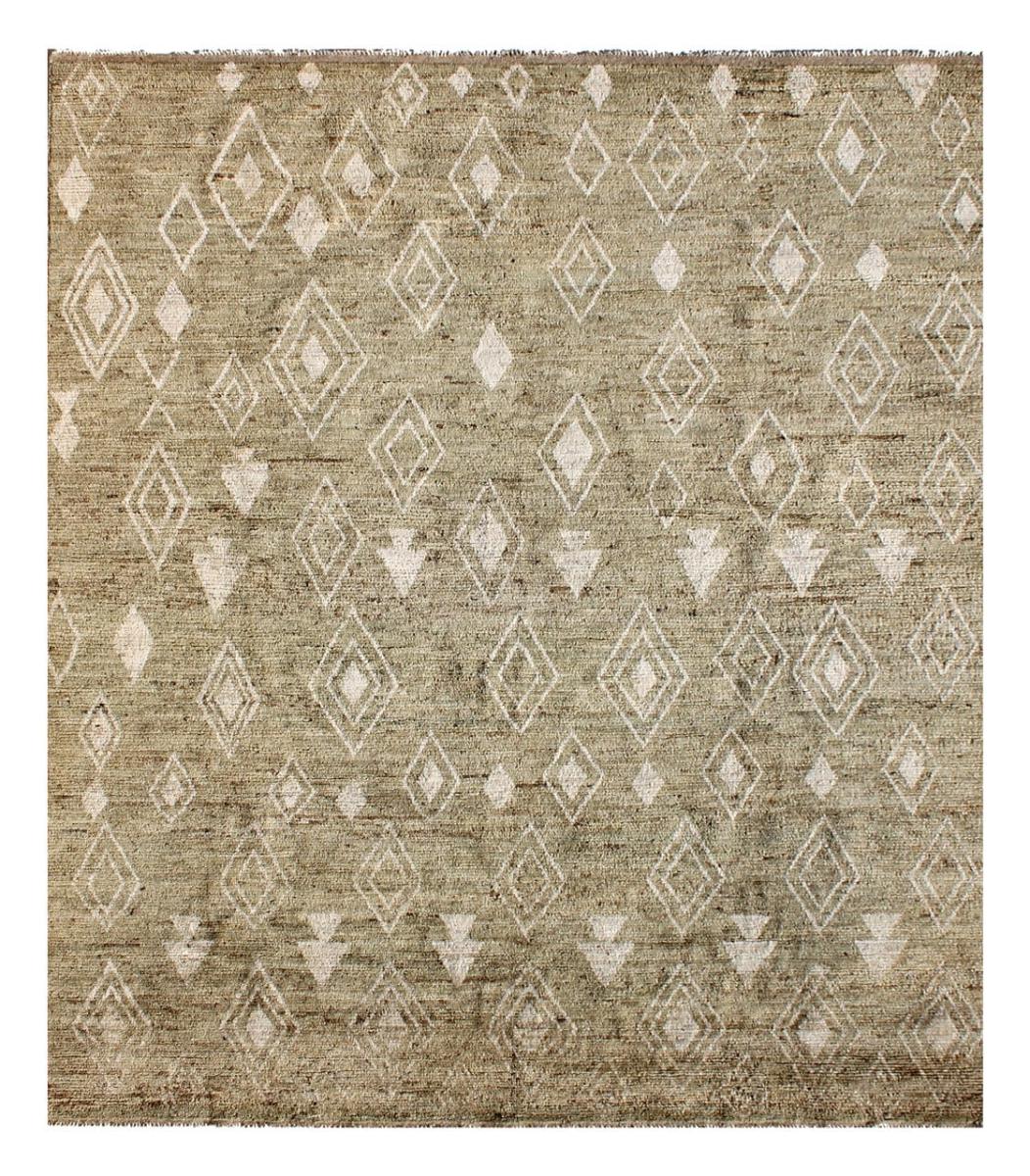 Alfombra afgana Berber Contemporary 396x317 396x317, Alfombra persa Anudado a mano