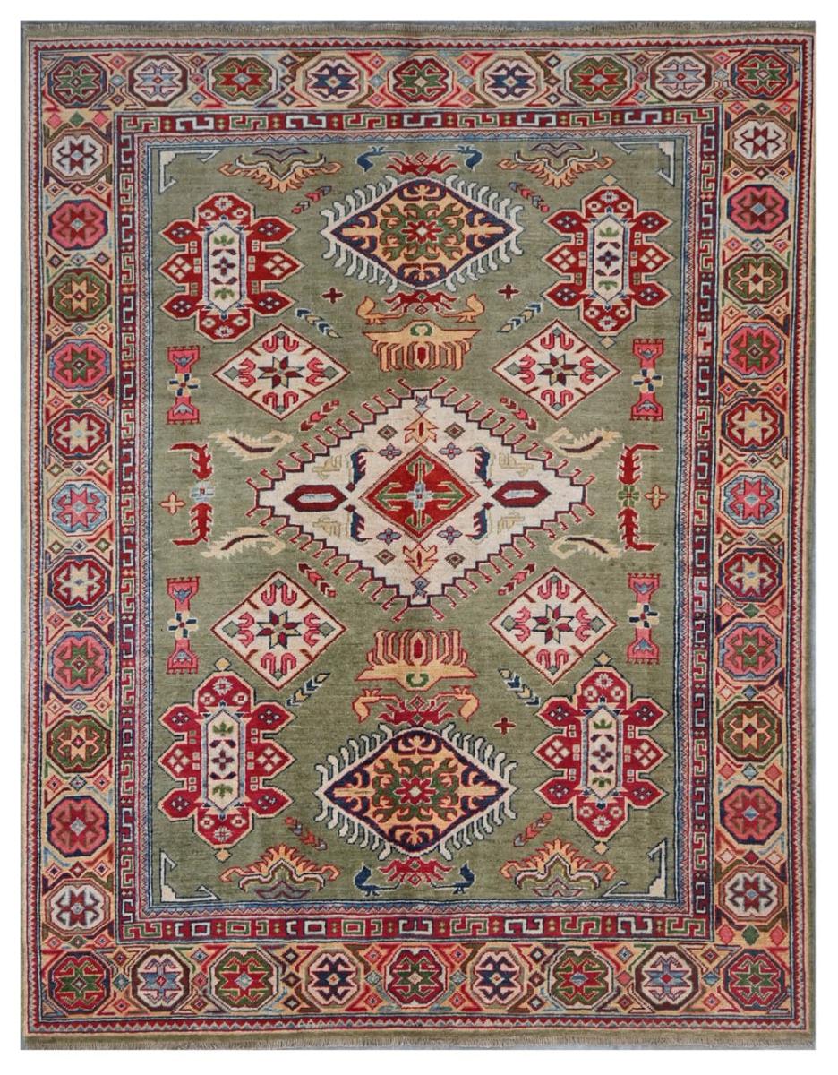 Tapis afghan Kazak Darya 217x164 217x164, Tapis persan Noué à la main