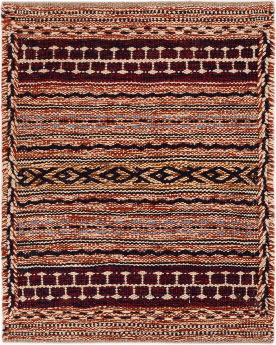 Tapete persa Kilim Fars Shiraz 51x42 51x42, Tapete persa Tecido à mão