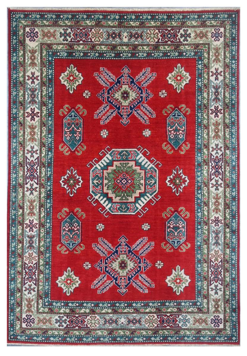 Tapis afghan Kazak Darya 230x155 230x155, Tapis persan Noué à la main