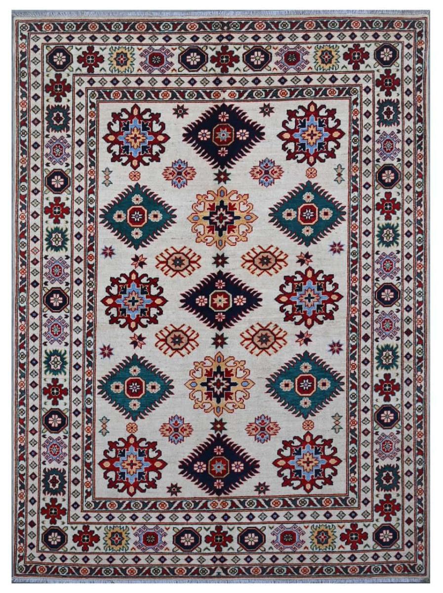 Afghan rug Kazak Darya 244x172 244x172, Persian Rug Knotted by hand