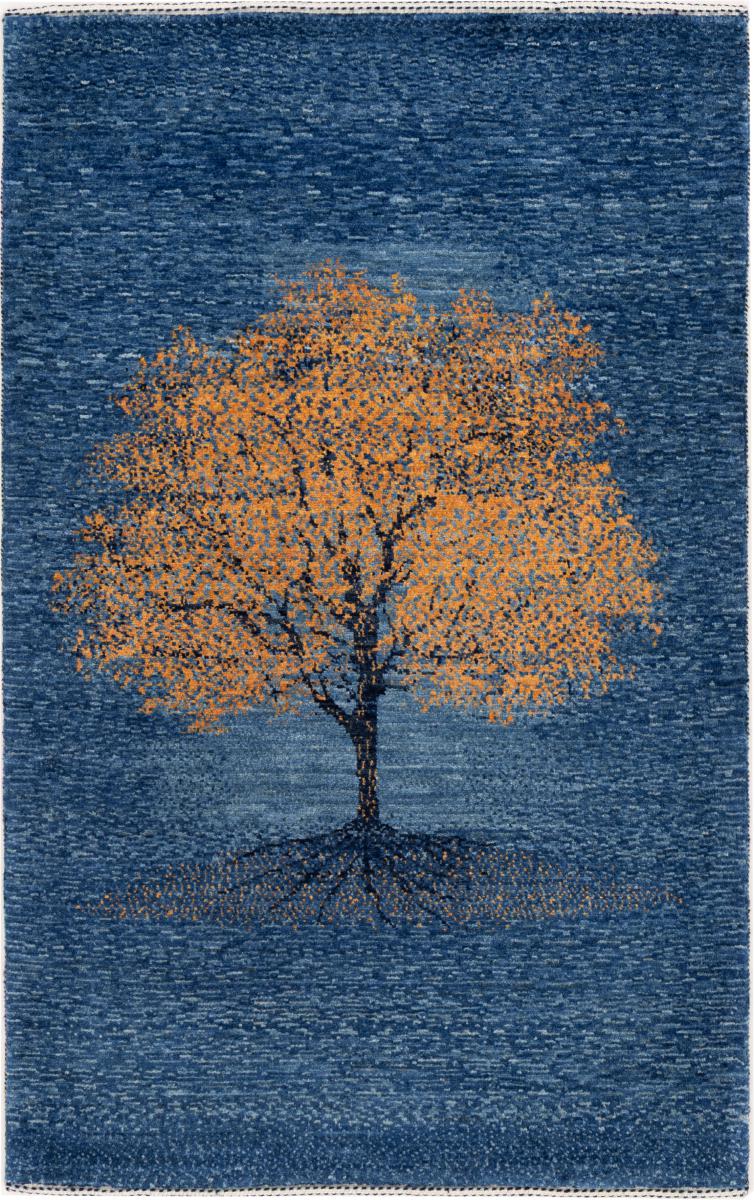 Persisk tæppe Persisk Gabbeh Loribaft Tabiibaft 122x78 122x78, Persisk tæppe Knyttet i hånden