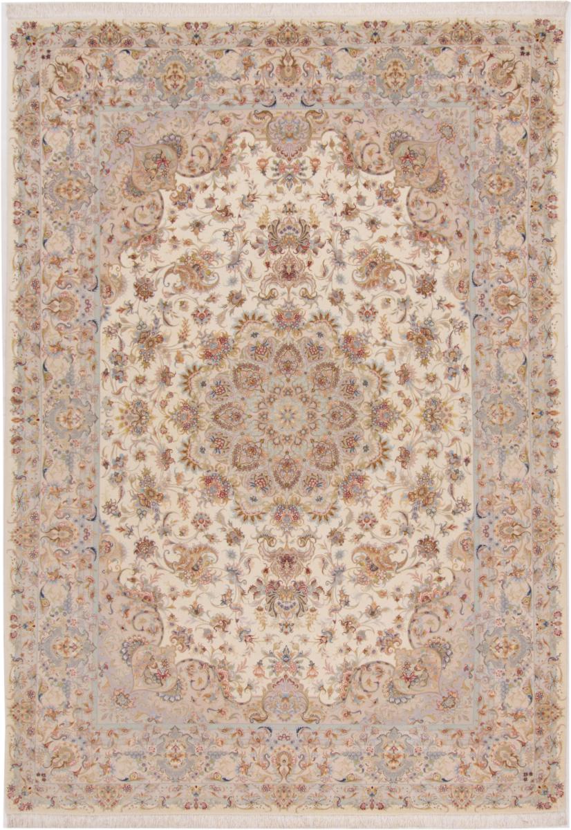 Persian Rug Tabriz 65Raj Silk Warp 347x245 347x245, Persian Rug Knotted by hand