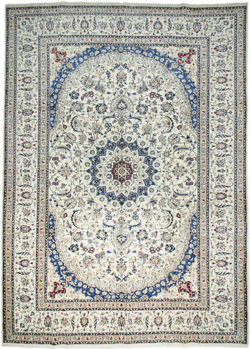 Tapis persan Naïn 404x289 404x289, Tapis persan Noué à la main