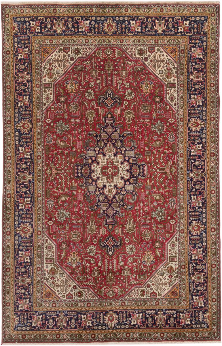 Tapete persa Tabriz 299x201 299x201, Tapete persa Atado à mão