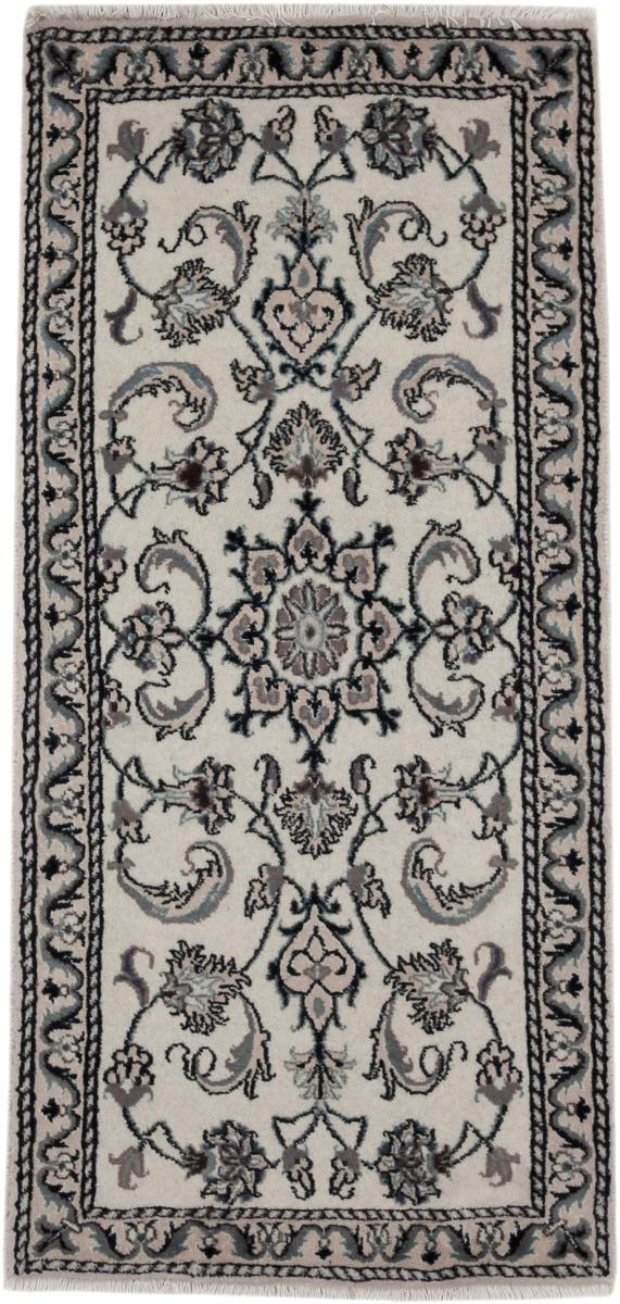 Persisk tæppe Nain 129x70 129x70, Persisk tæppe Knyttet i hånden