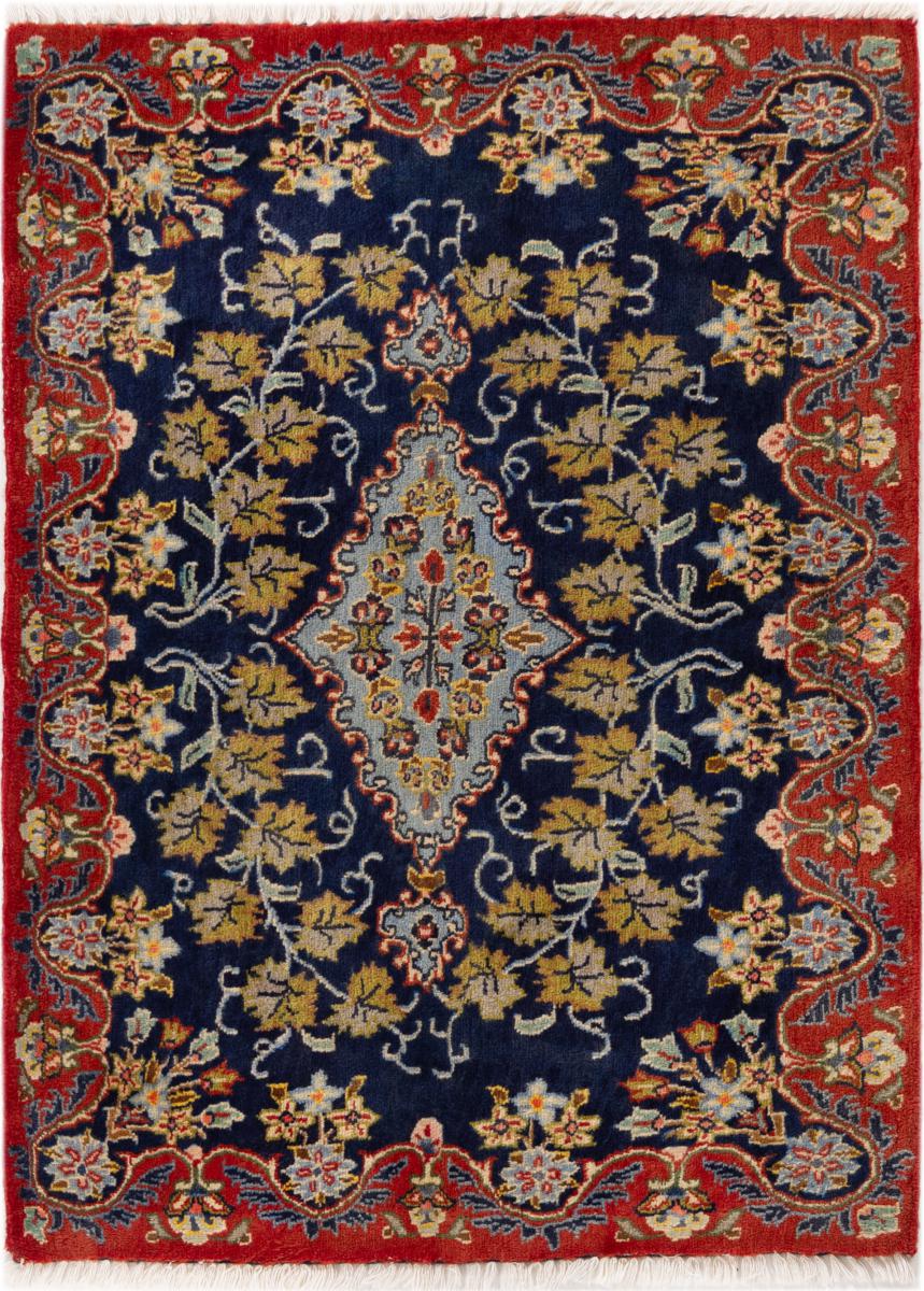 Persian Rug Keshan 3'3"x2'6" 3'3"x2'6", Persian Rug Knotted by hand