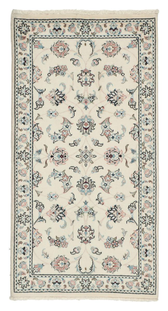 Tappeto persiano Nain 9La 142x75 142x75, Tappeto persiano Annodato a mano