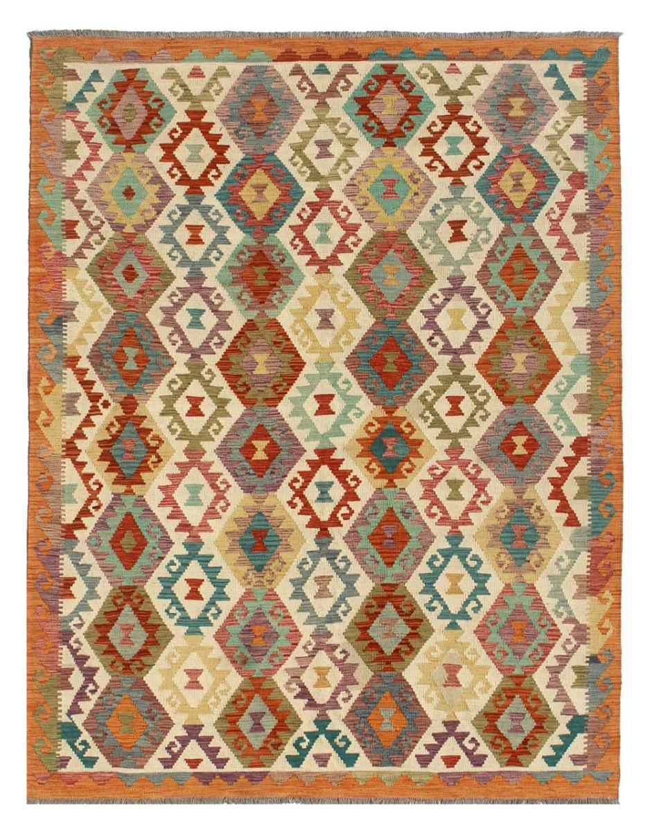 Afghan rug Kilim Afghan 8'1"x5'8" 8'1"x5'8", Persian Rug Woven by hand