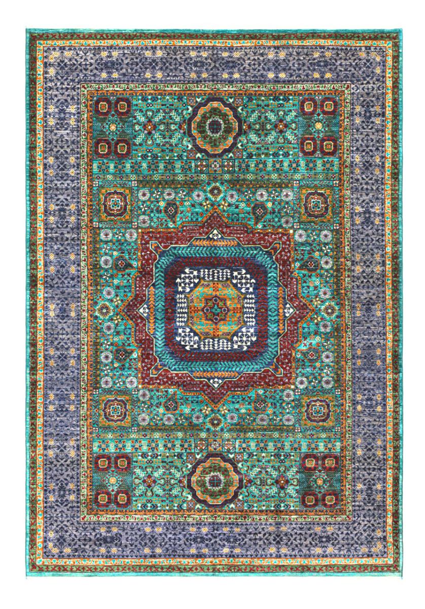 Pakistani rug Mamluk 252x176 252x176, Persian Rug Knotted by hand