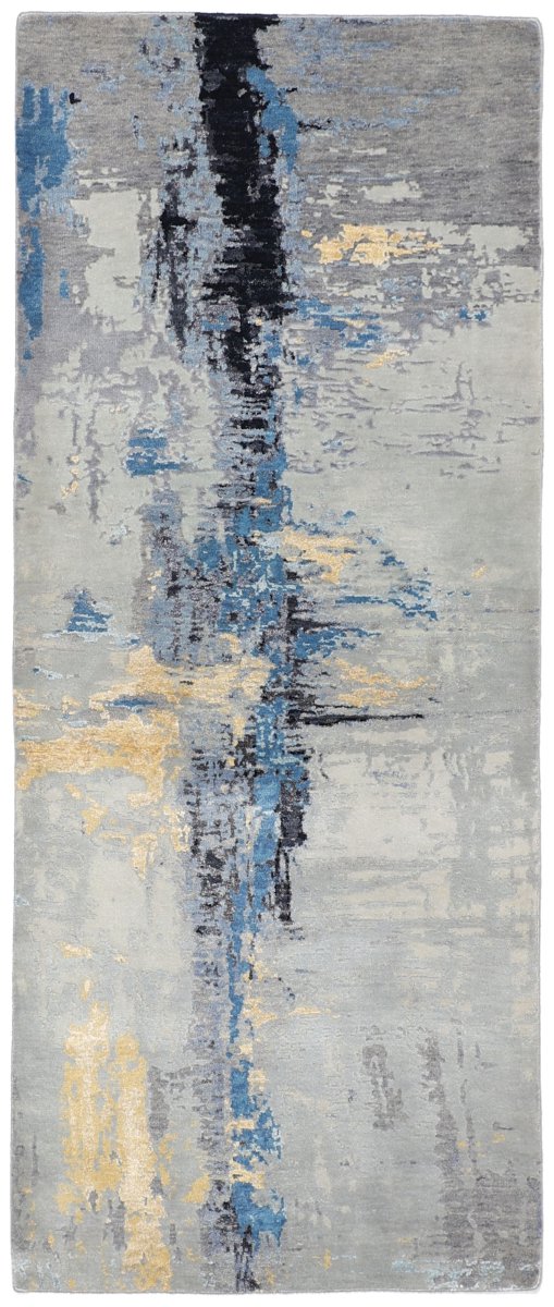 Tapis indien Sadraa 205x85 205x85, Tapis persan Noué à la main