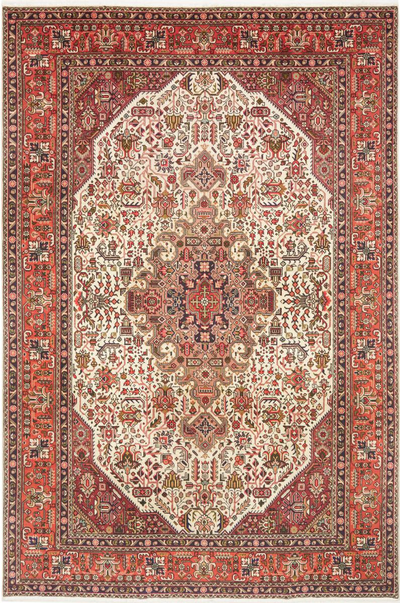 Tapis persan Tabriz 299x201 299x201, Tapis persan Noué à la main