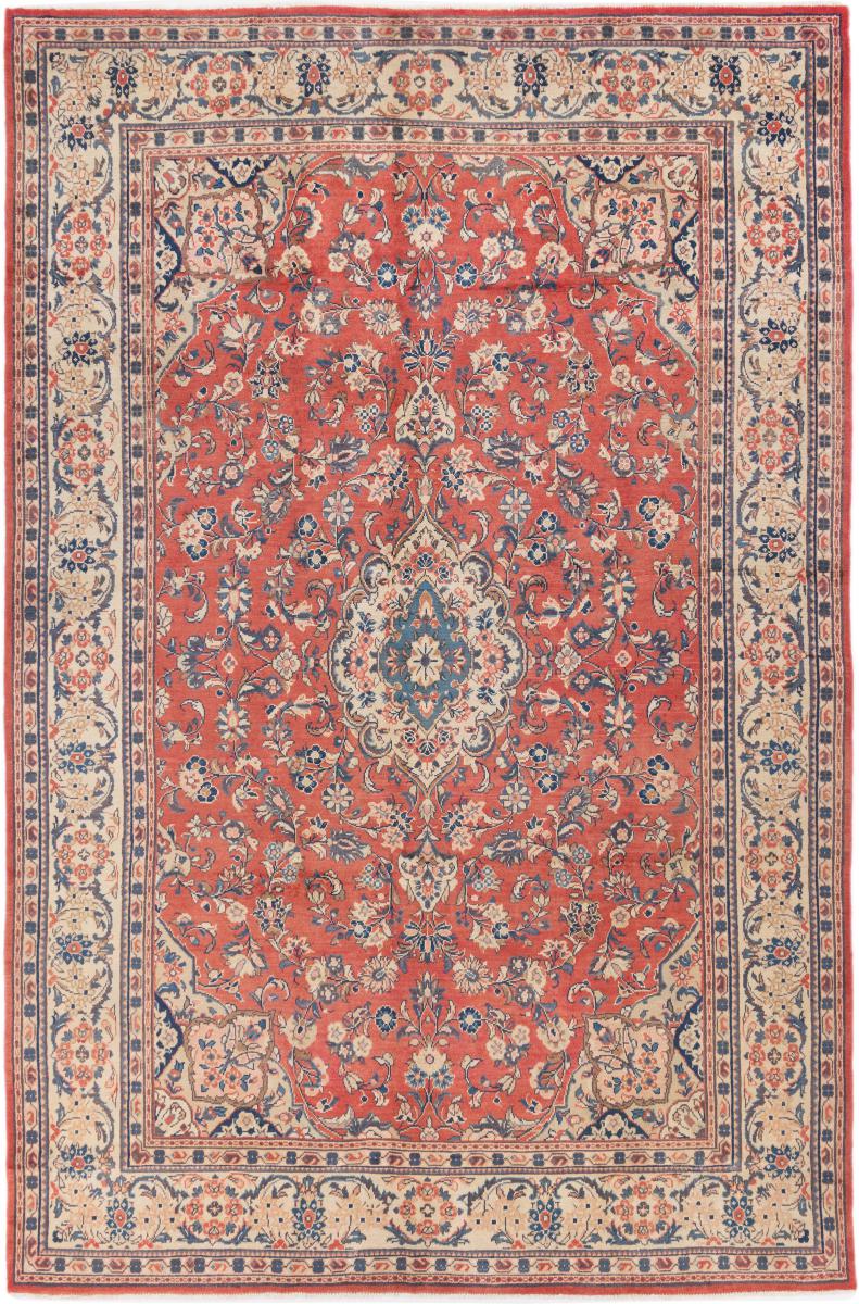 Perserteppich Mahal Alt 345x228 345x228, Perserteppich Handgeknüpft