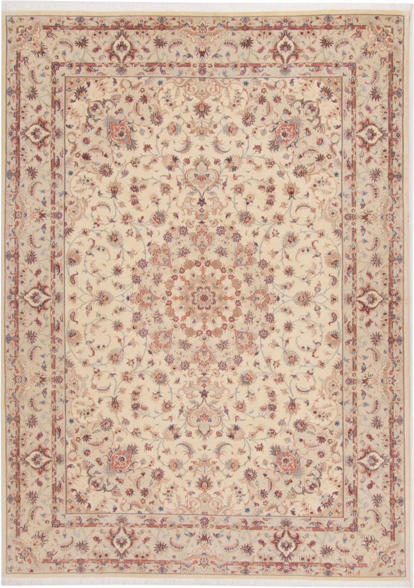 Persian Rug Tabriz 50Raj Silk Warp 343x248 343x248, Persian Rug Knotted by hand
