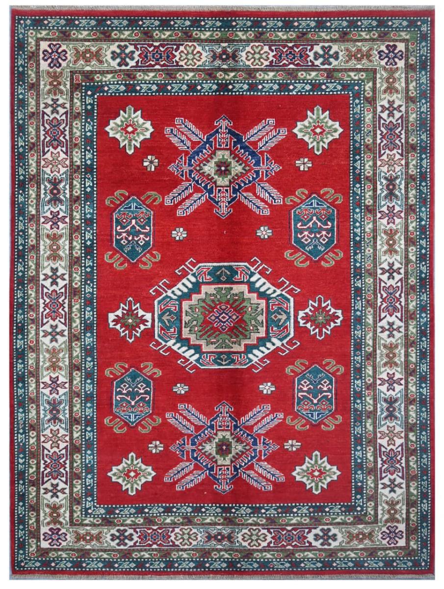 Tapis afghan Kazak Darya 220x168 220x168, Tapis persan Noué à la main