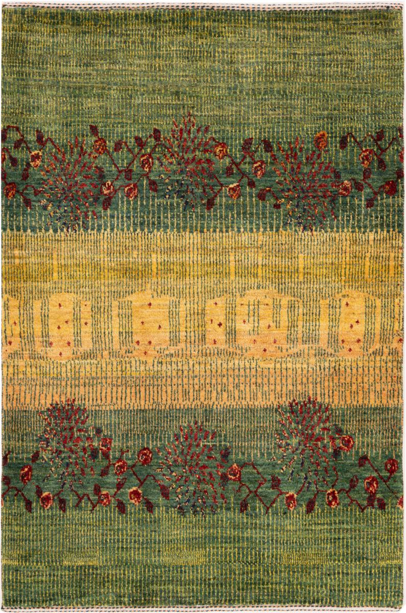 Perzisch tapijt Perzisch Gabbeh Loribaft Tabiibaft 124x83 124x83, Perzisch tapijt Handgeknoopte