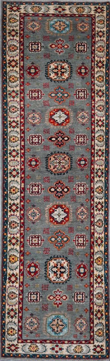 Afghan rug Kazak Darya 302x79 302x79, Persian Rug Knotted by hand