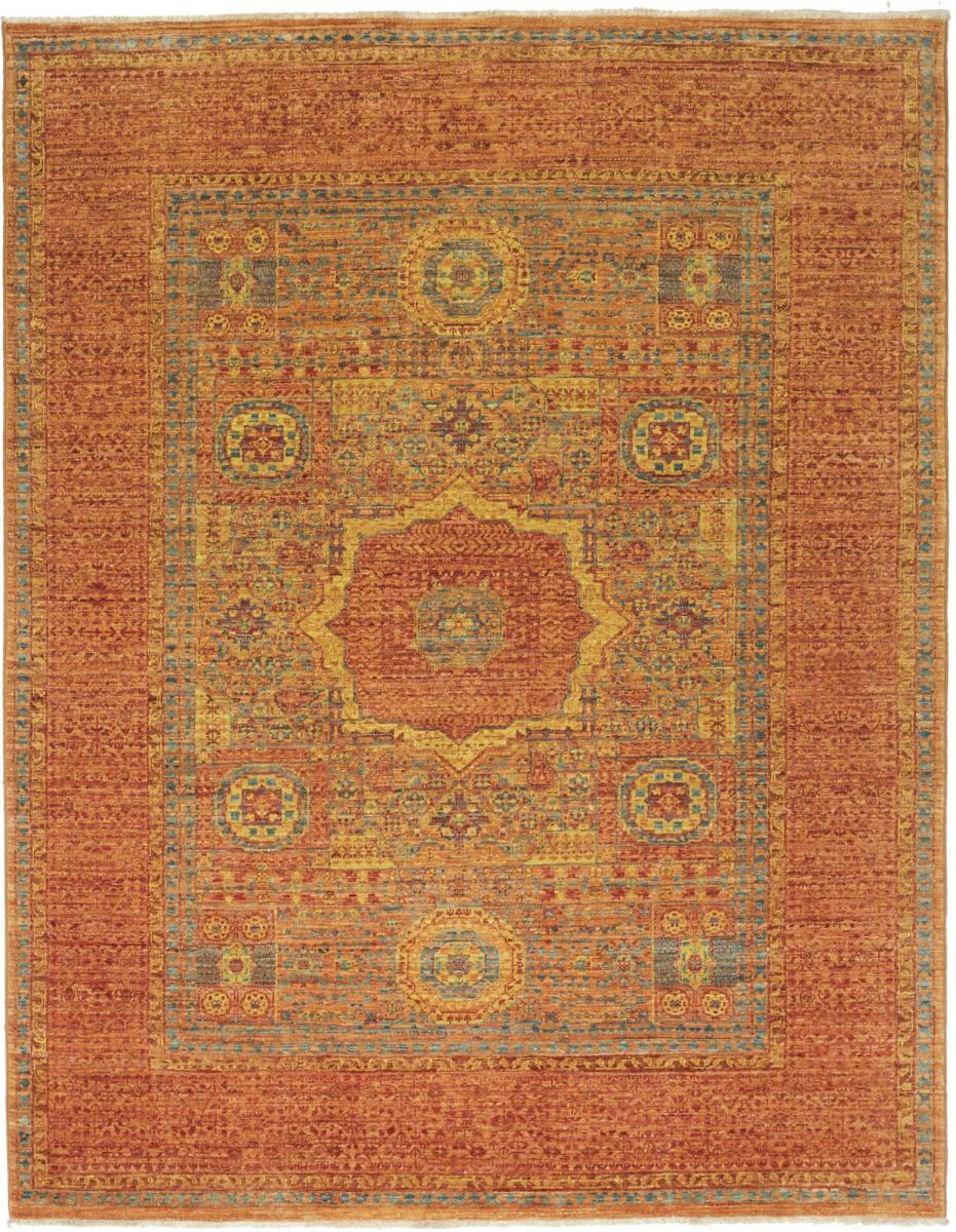 Pakistani rug Mamluk 195x154 195x154, Persian Rug Knotted by hand