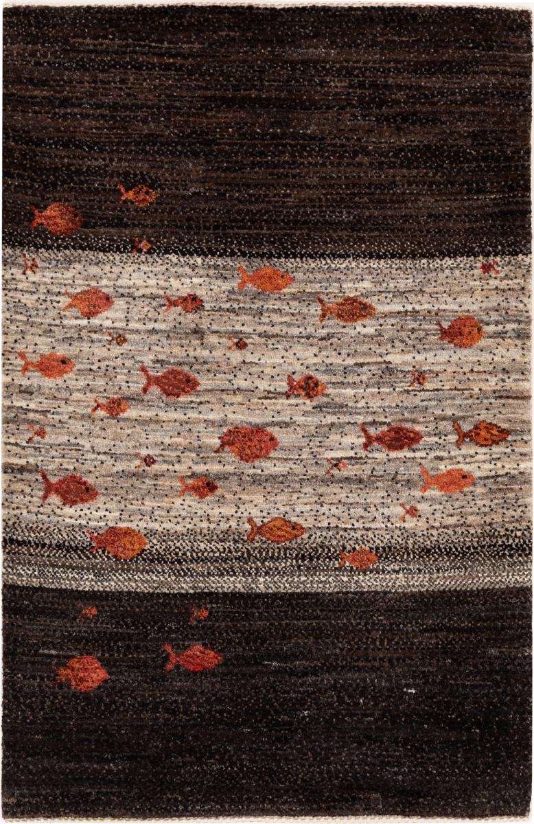 Perzisch tapijt Perzisch Gabbeh Loribaft Tabiibaft 122x81 122x81, Perzisch tapijt Handgeknoopte